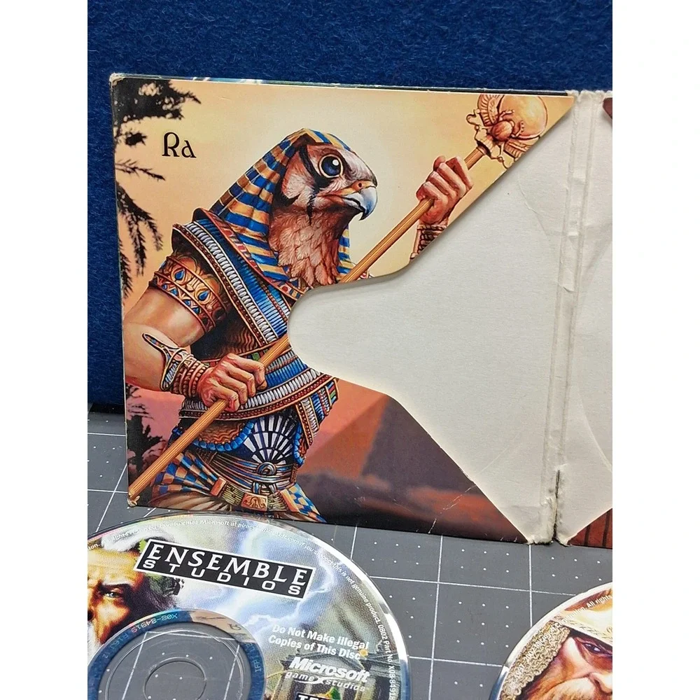 Microsoft Age of Mythology PC Game Gold Edition 2 Disc Set 2002